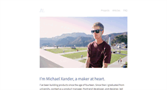 Desktop Screenshot of michaelxander.com